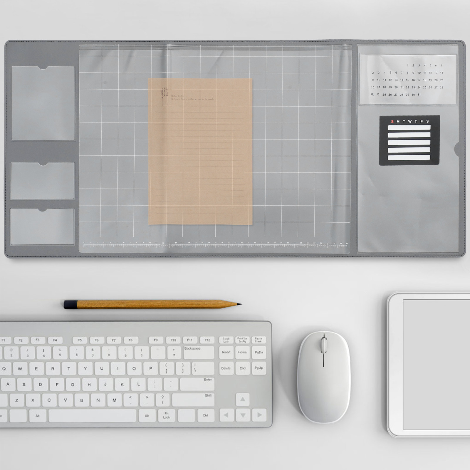 Desk Setup Ergonomics - Grote, ergonomische gaming-muismat met een glad
