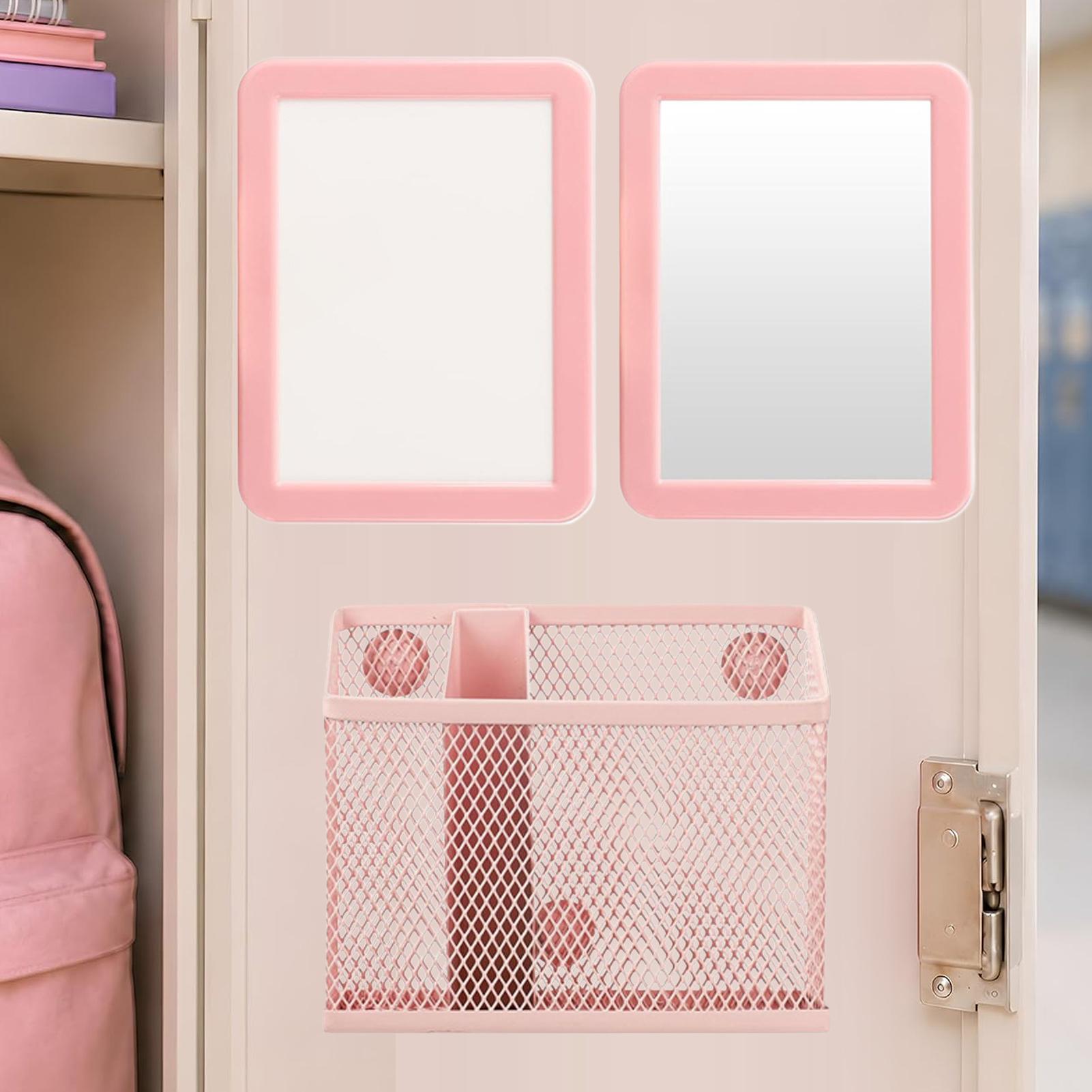 Pen Cup Magnetic - Accessoireset voor kluisjes Magnetische spiegel Whiteboard