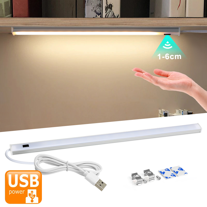 Desk Setup Led Strip - 5V USB LED-strip bureaulamp Handveegschakelaar Bewegingssensor