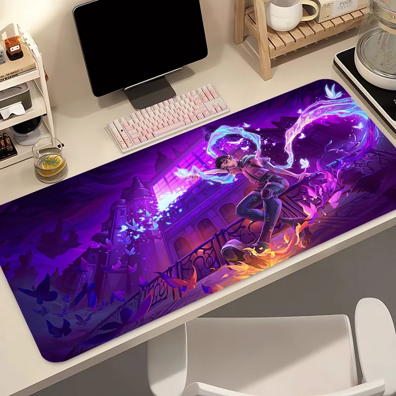Desk Setup Mat - Muismat Gamer Computer Anime PC Valorant