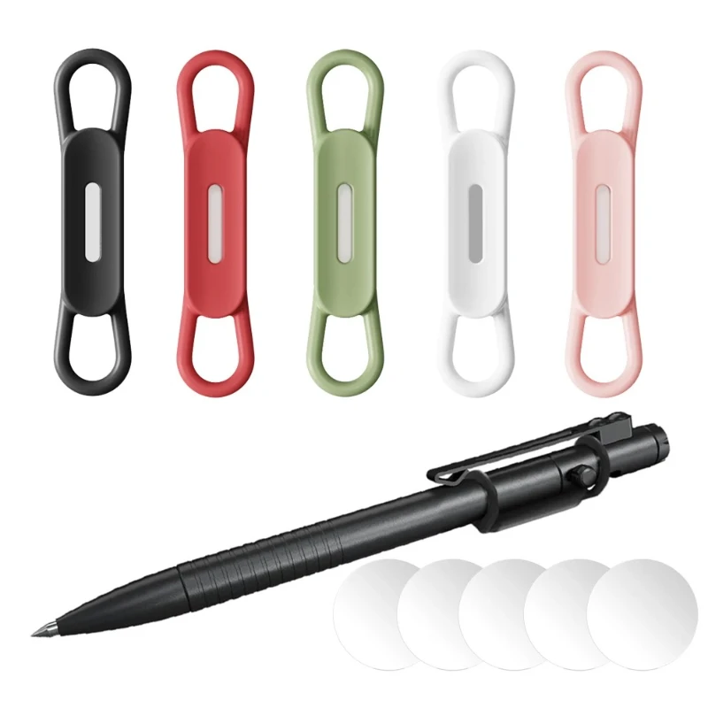 Pen Cup Magnetic - 1-5PCS magnetische pen potloodhouder, siliconen verstelbare