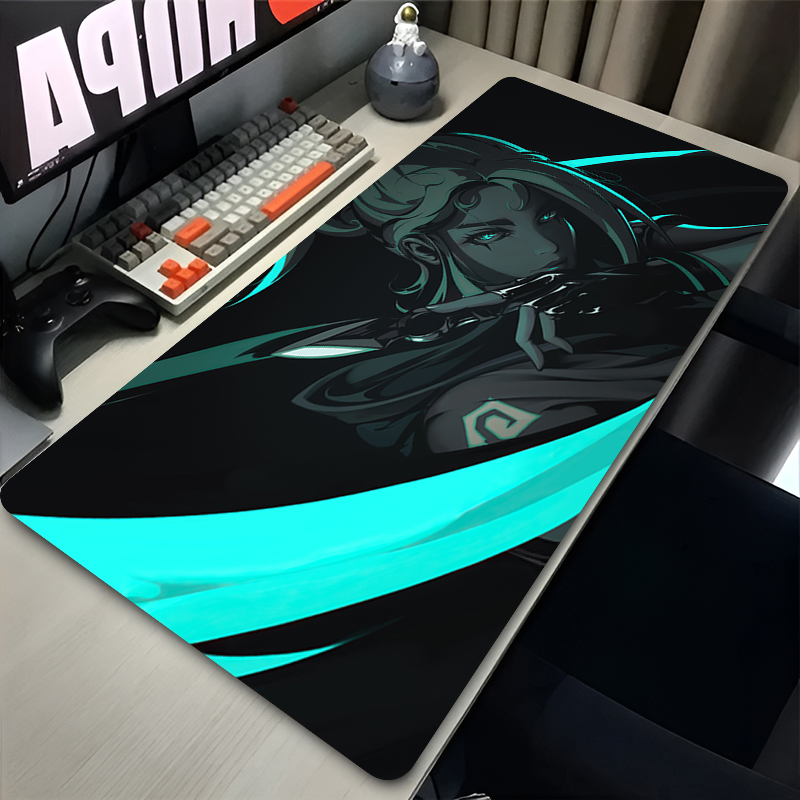 Desk Setup Mat - Muismat Hot Game Valorant Jett XXL