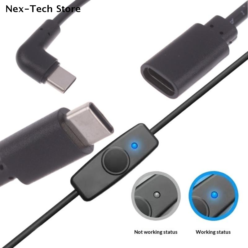 1 stuk 5V 2A korte USB-C verle - Desk Setup Led Strip recensie en prijs