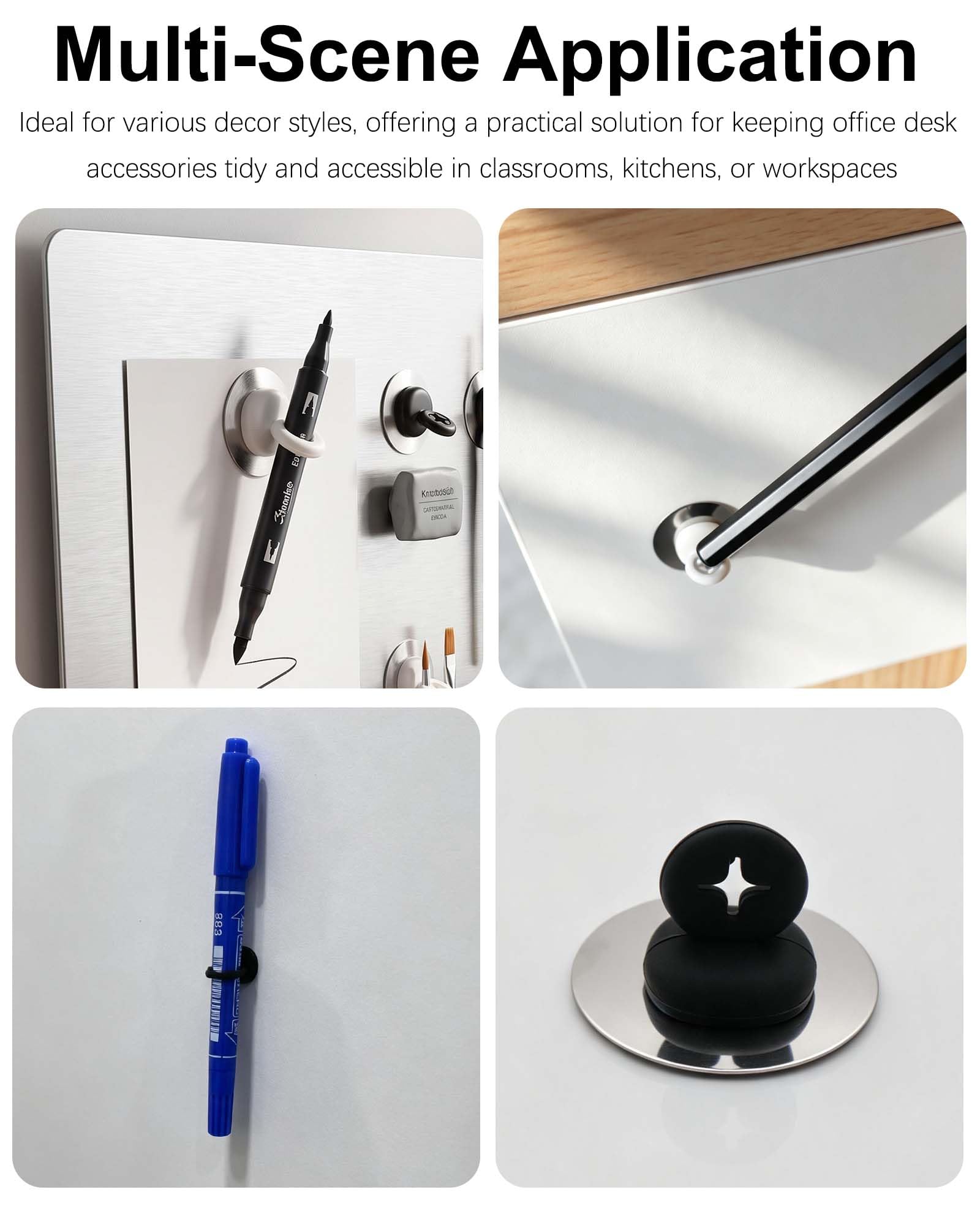 6 magnetische penhouders, sili - Pen Cup Magnetic recensie en prijs