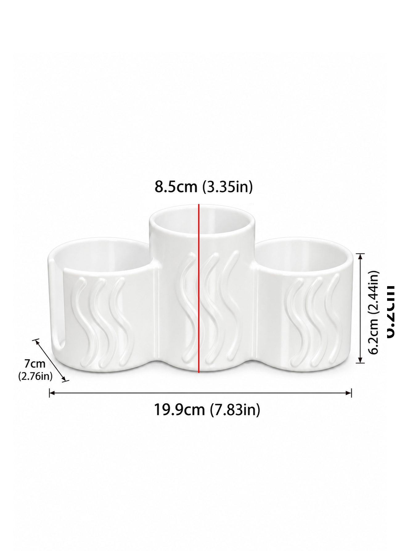 Leuke witte opbergdoos met gol - Desk Setup Dorm recensie en prijs