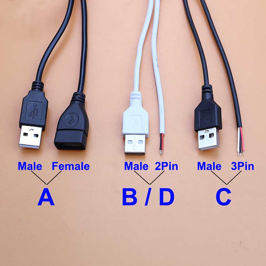 5V Schakelbare voedingskabel U - Desk Setup Led Strip recensie en prijs