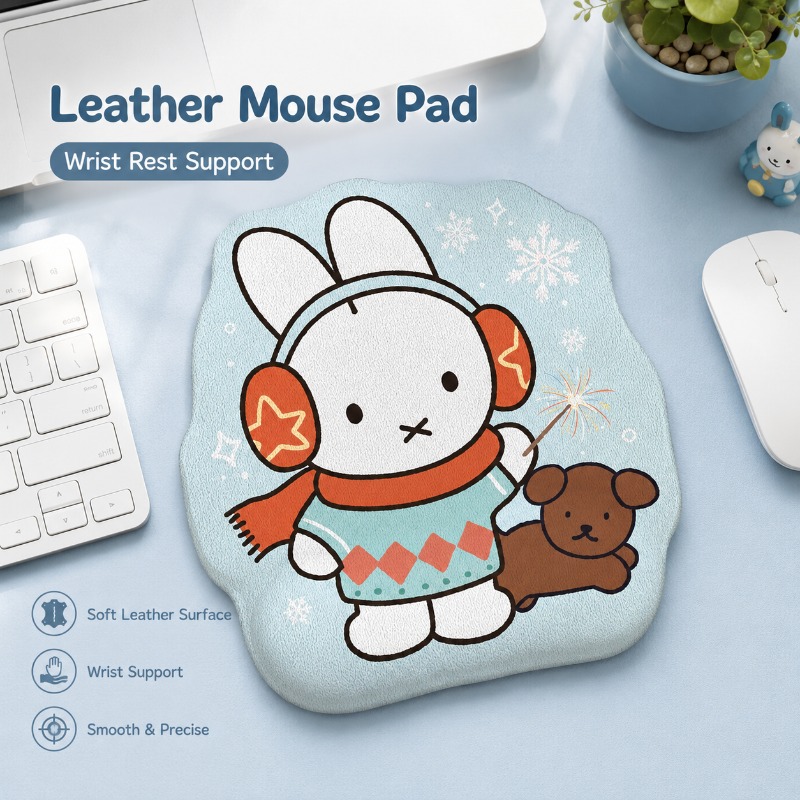 Anime Miffy Lederen Muismat me - Desk Setup For Office recensie en prijs