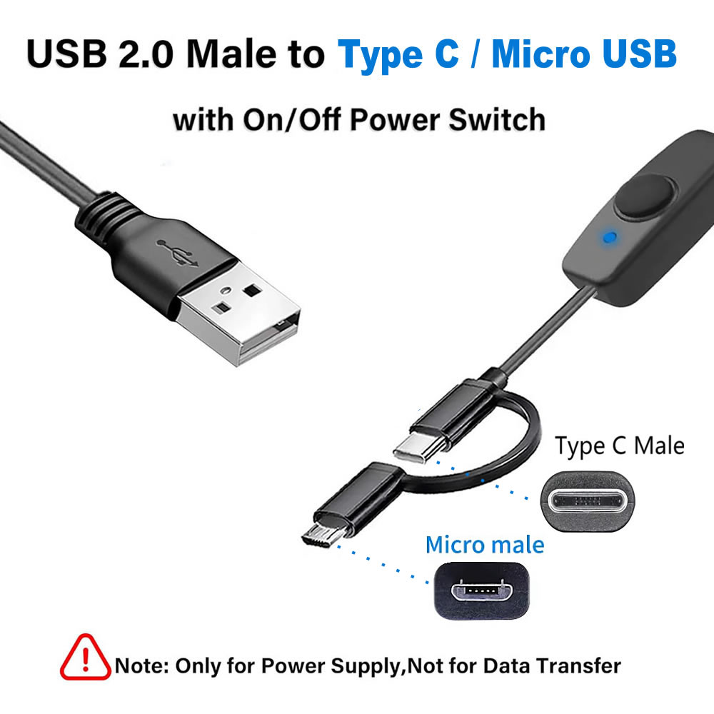 2-in-1 Type C / Micro USB-opla - Desk Setup Led Strip recensie en prijs