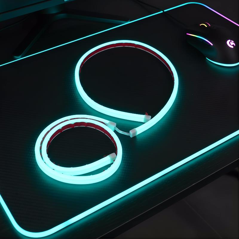 5V 3-pins ARGB decoratieve lic - Desk Setup Led Strip recensie en prijs