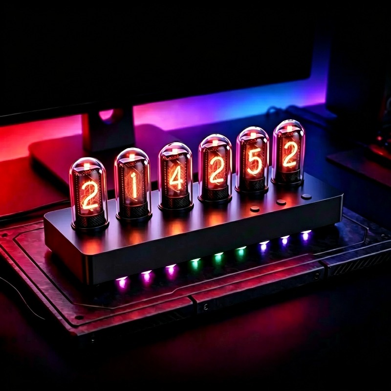 IPS-gesimuleerde Nixie-buis kl - Desk Setup Simulator recensie en prijs