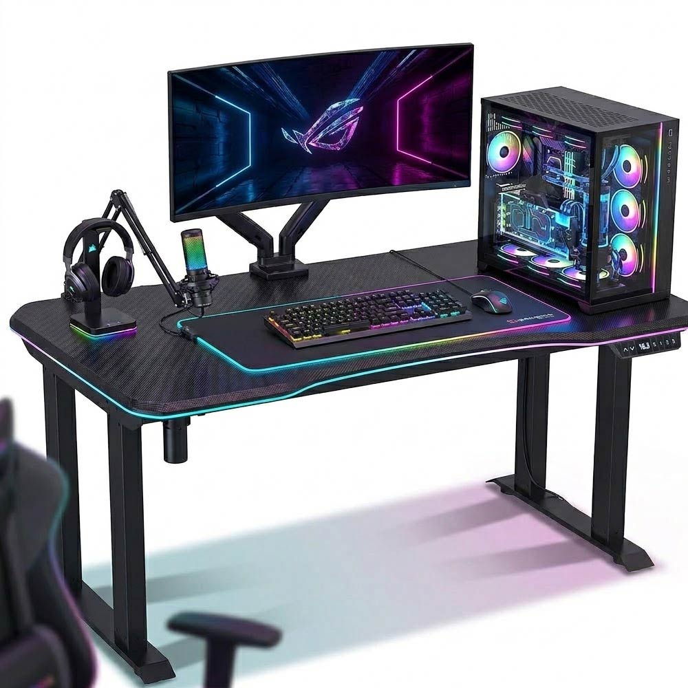 Elektrisch verstelbaar bureauf - Desk Setup Ergonomics recensie en prijs