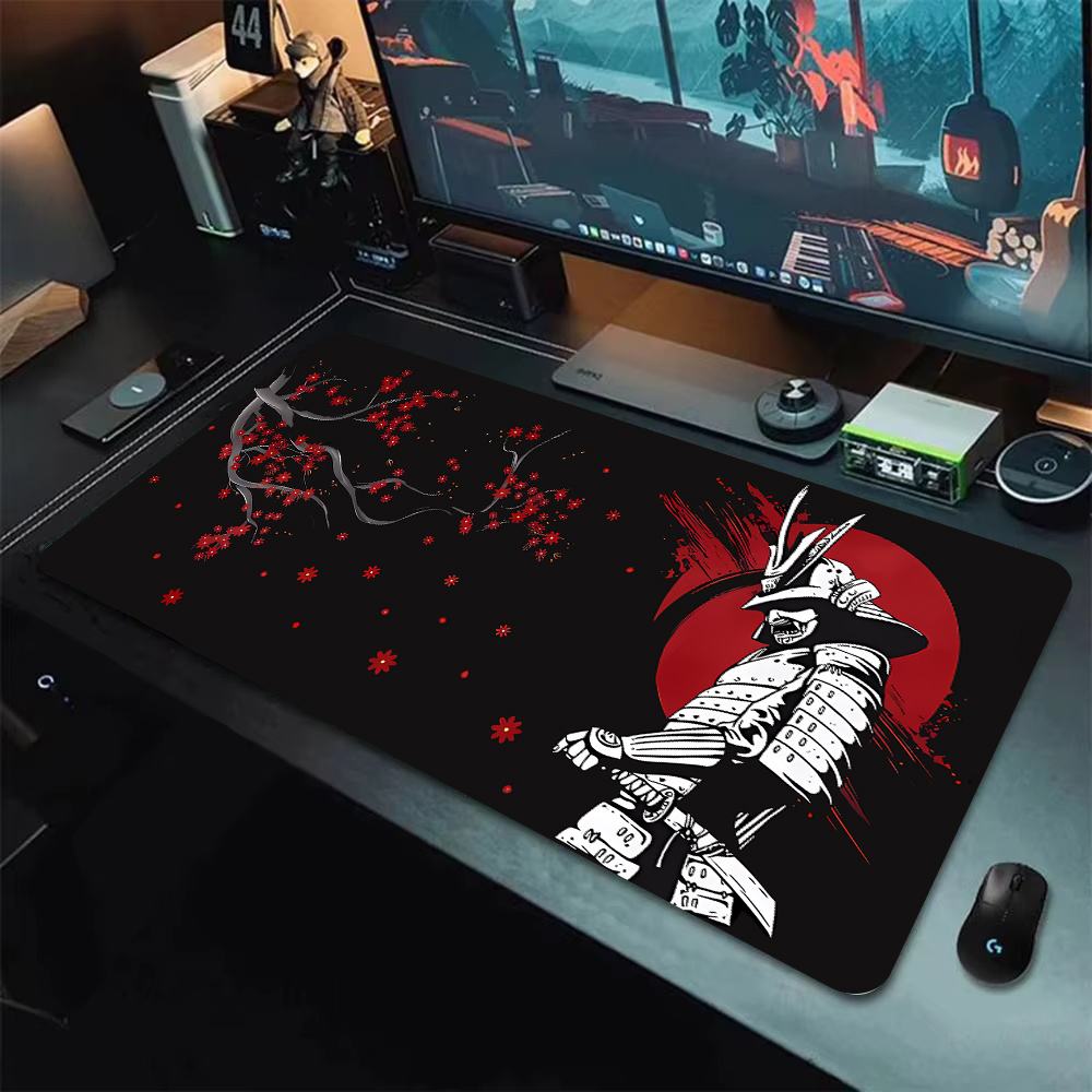 Muismat Japanse Sakura Samurai - Desk Setup For Office recensie en prijs