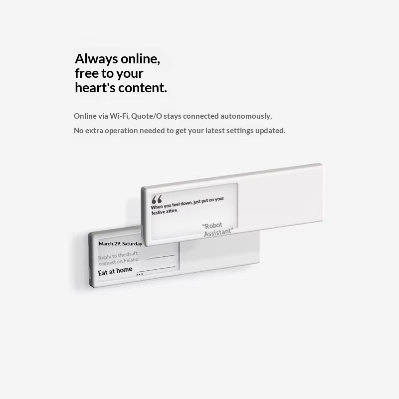 Offerte O Smart Wifi E Ink Dis - Desk Setup For Office recensie en prijs