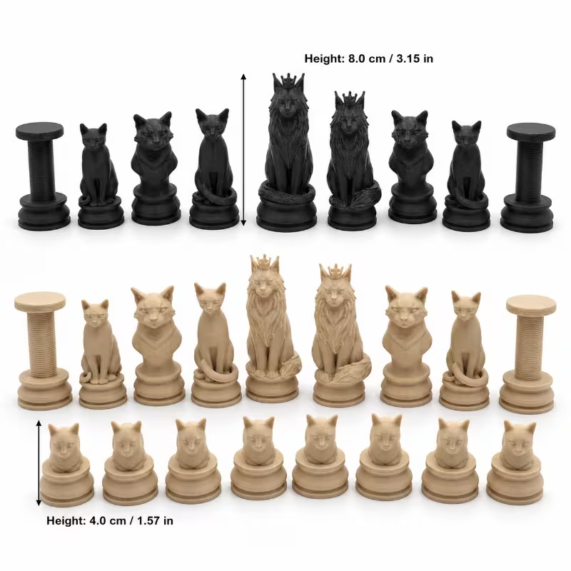 16/32 stuks moderne schaakstuk - Desk Setup Game recensie en prijs