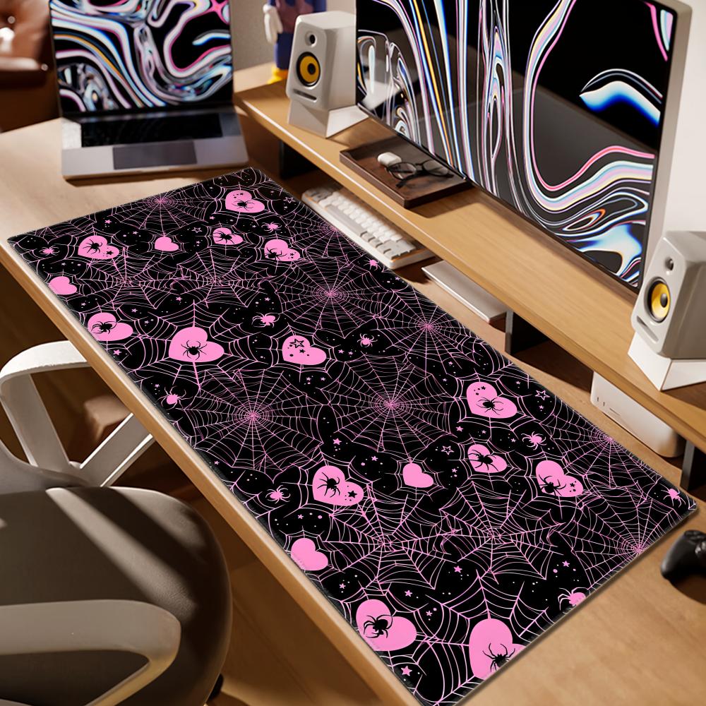 90x40 Wit of Roze Spinnenweb H - Desk Setup For Office recensie en prijs