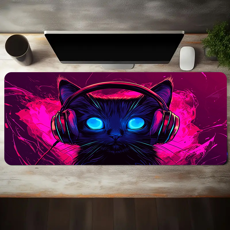 Neon Glowende Katten Headset U - Desk Setup For Office recensie en prijs