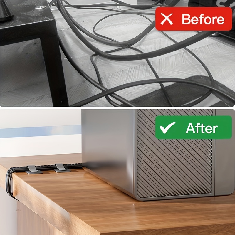 Kabelbinders Herbruikbare band - Desk Setup For Laptop And Monitor recensie en prijs