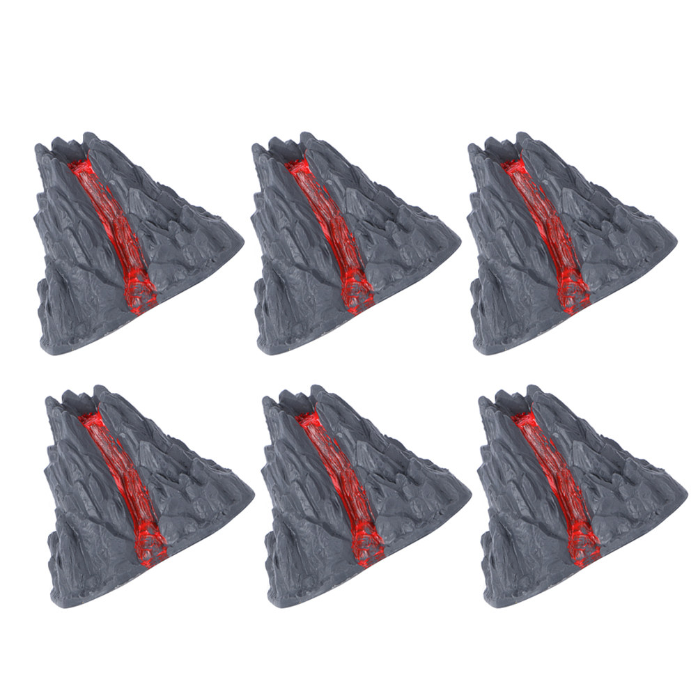 6 stuks kunstmatige vulkaanlav - Desk Setup Simulator recensie en prijs