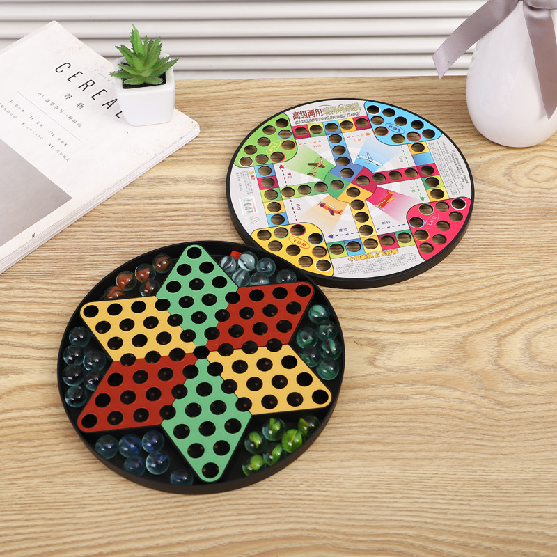 2 In 1 Schaakstukken Dammen Bo - Desk Setup Game recensie en prijs